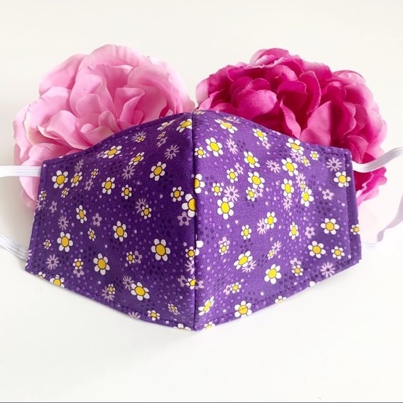 3 for $25 Triple Layer Handmade Face Mask - Picture 2 of 5